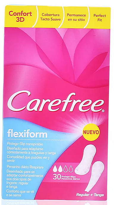 Ежедневные прокладки - Carefree Flexi Form — фото N2
