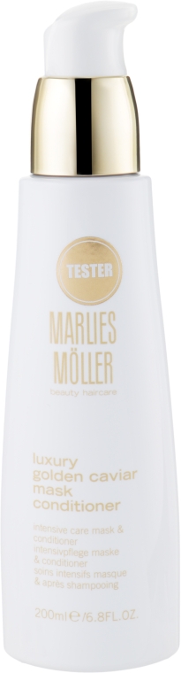 Маска-кондиционер для волос с экстрактом черной икры - Marlies Moller Luxury Golden Caviar Mask Conditioner (тестер) — фото N1