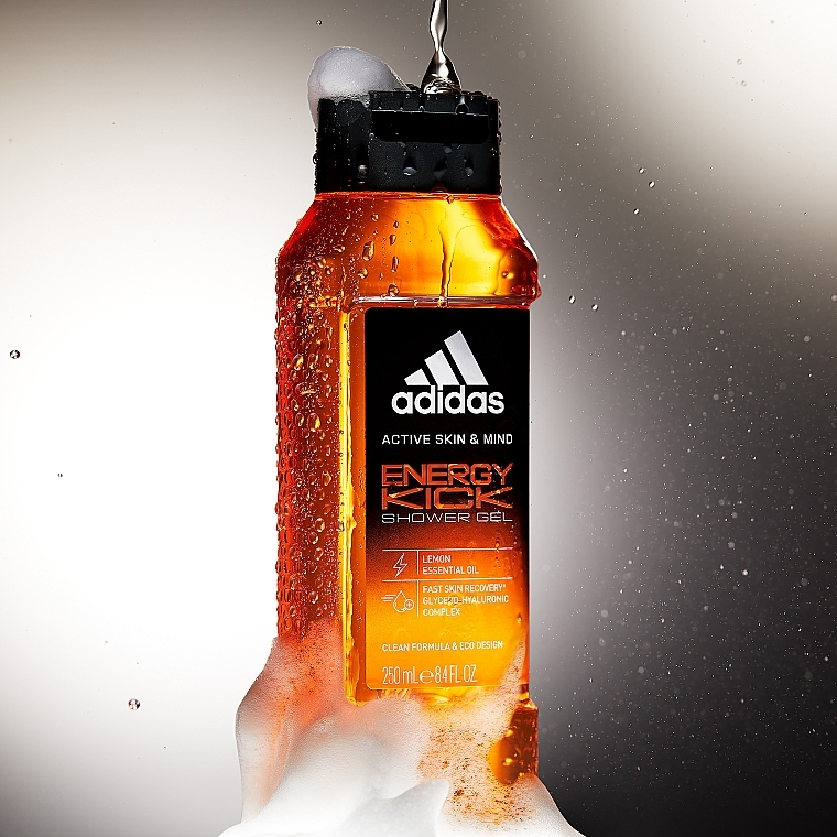Гель для душа - Adidas Active Skin & Mind Energy Kick Shower Gel — фото N9