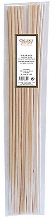 Ротанговые палочки для диффузора, 30 см, бежевые - Collines de Provence Rattan Sticks — фото N1