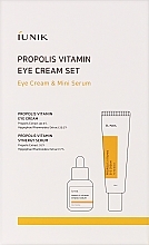 Набір - iUNIK Propolis Vitamin Eye Cream set (eye/cr/30ml + serum/15ml) — фото N1