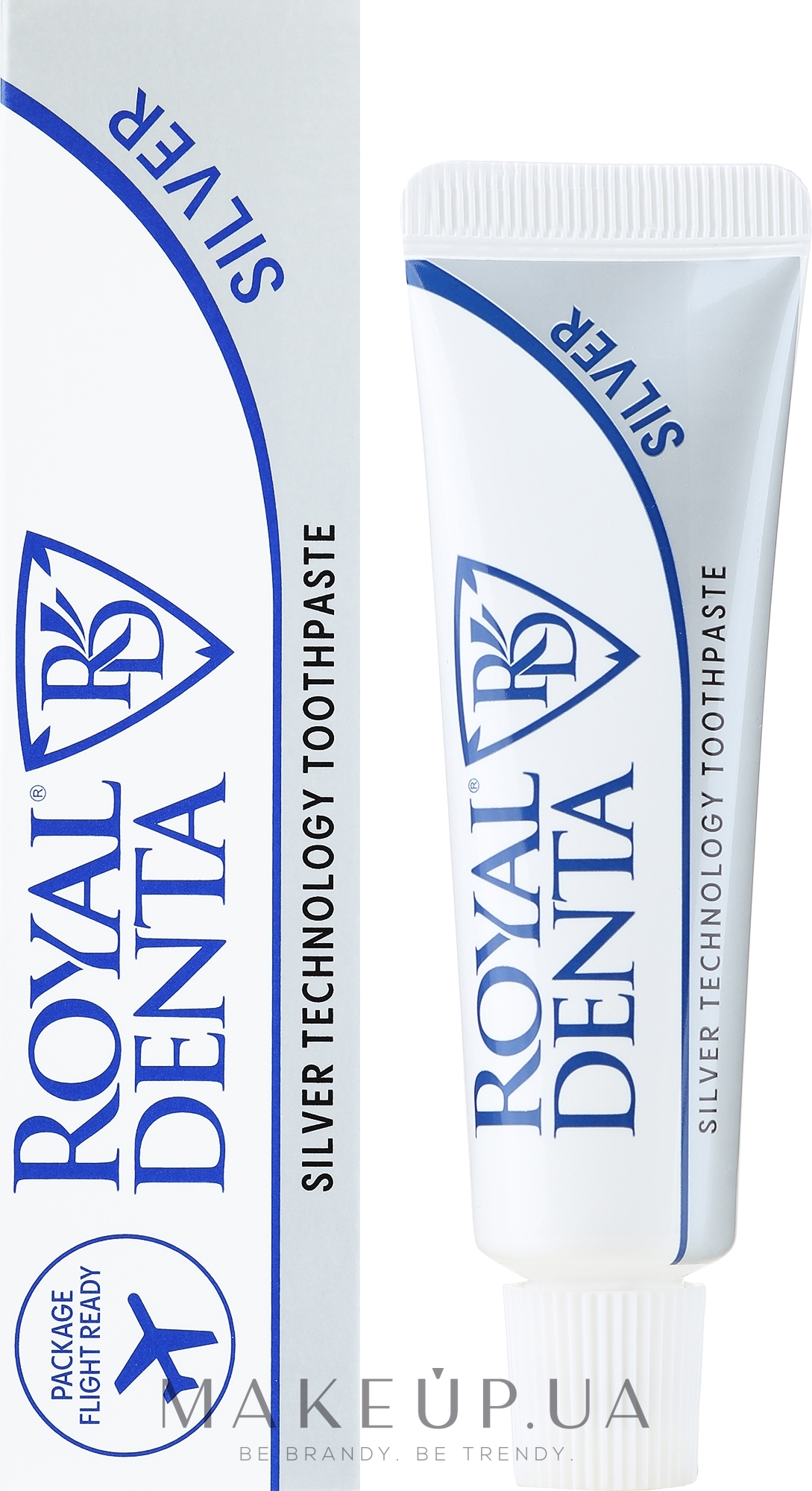 Зубная паста с серебром - Royal Denta Silver Technology Toothpaste — фото 30g