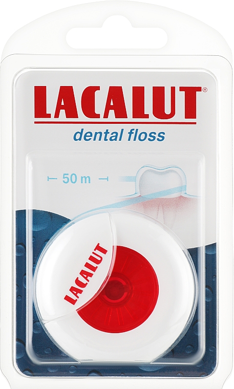 Зубная нить, красная - Lacalut Dental Floss