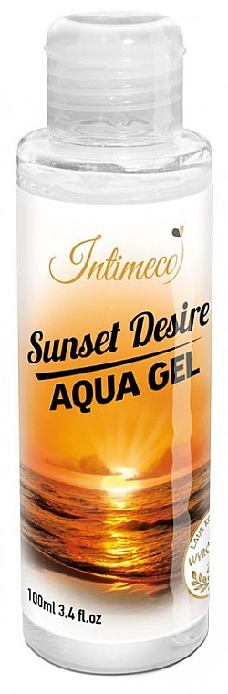 Гель-змазка на водній основі - Intimeco Sunset Aqua Gel — фото N1