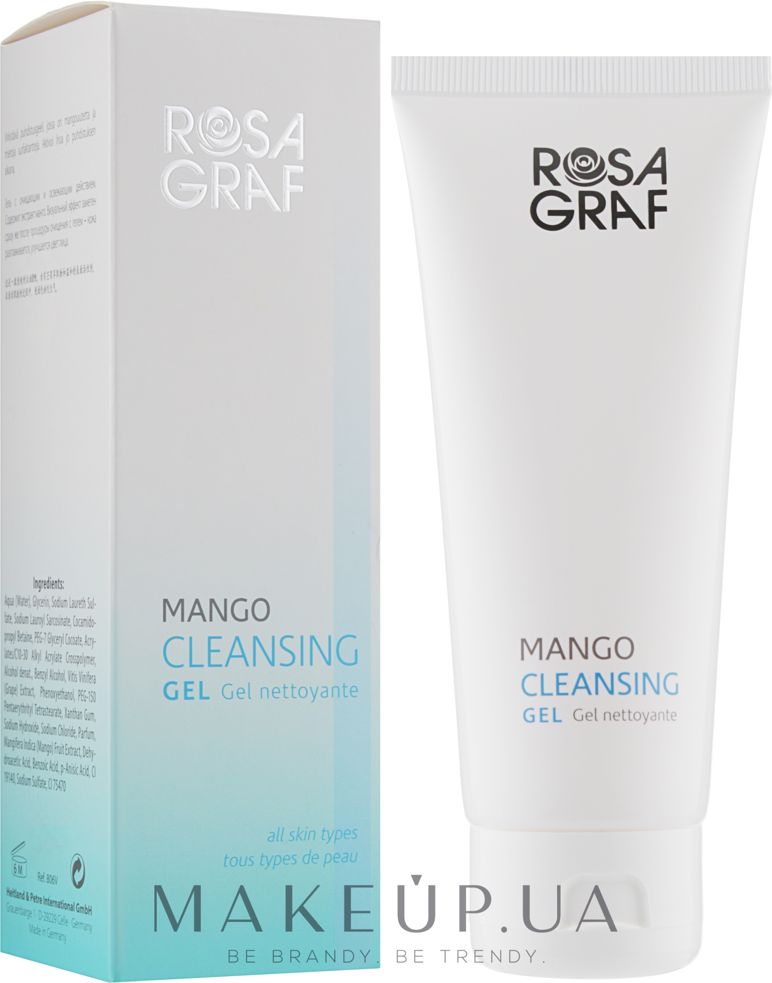 Очищувальний гель з манго - Rosa Graf Mango Cleansing Gel — фото 100ml