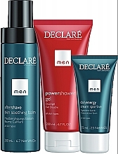 Духи, Парфюмерия, косметика Праздничный набор для мужчин - Declare Men (ash/balm/200ml + sh/gel/200ml + cr/75ml)