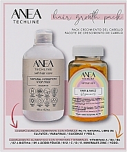 Набор для роста волос - Anea Techline (smp/450ml + supplement/60pcs) — фото N1