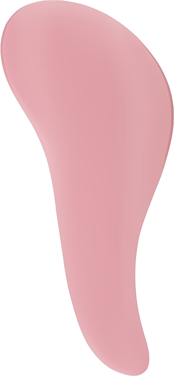 Щетка для волос CS298R фигурная, средняя, розовая пастель - Cosmo Shop — фото N2