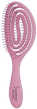 Расческа для волос, розовая - Sincero Salon FlexiPro Hair Brush Pink — фото N1