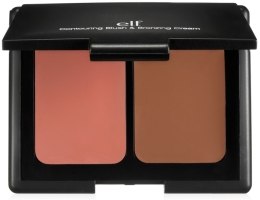 Духи, Парфюмерия, косметика Кремовые румяна и бронзер - e.l.f. Studio Contouring Blush & Bronzing Cream