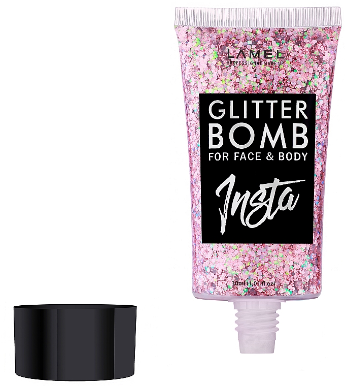 LAMEL Make Up Insta Glitter Bomb for Face & Body