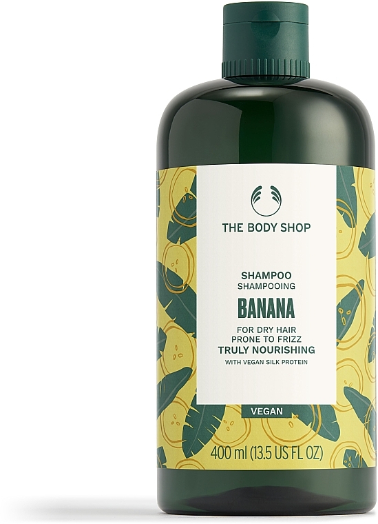 Шампунь для живлення волосся "Банан" - The Body Shop Banana Truly Nourishing Shampoo