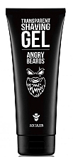 Парфумерія, косметика Гель для гоління - Angry Beards Transparent Shaving Gel Jack Saloon