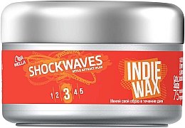 Парфумерія, косметика Віск для укладання волосся  - Wella ShockWaves Indie Wax
