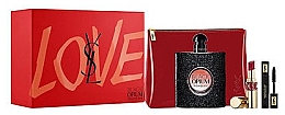 Парфумерія, косметика Yves Saint Laurent Black Opium - Набір (edp/50ml + mascara/2ml + lipstick/3.2ml + bag)