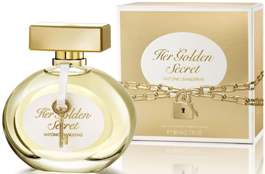 Antonio Banderas Her Golden Secret - Набор (edt 50ml + deo 150ml)