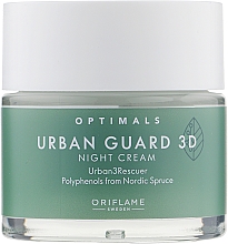Захисний нічний крем - Oriflame Optimals Urban Guard 3D — фото N2