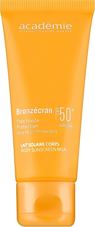 Солнцезащитное молочко для тела - Academie Bronzecran Body Sunscreen Milk SPF 50+ — фото N1