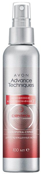 Сыворотка-спрей для поврежденных волос "Мгновенное восстановление 7" - Avon Advance Techniques Serum