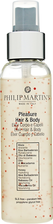 Еліксир для волосся і тіла - Philip Martin's Pleasure Hair & Body — фото N1