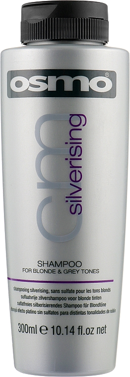Безсульфатний шампунь для фарбованого волосся - Osmo Silvering Shampoo — фото N1
