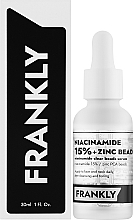  Освітлювальна сироватка з ніацинамідом та цинком - Frankly Niacinamide 15% Zinc Beads Serum — фото N2