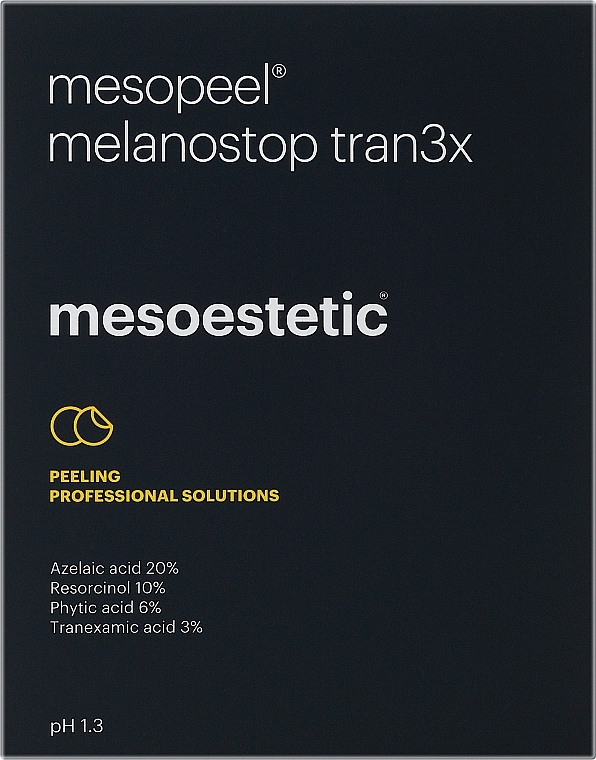 Комбинированный пилинг меланостоп - Mesoestetic Mesopeel Melanostop Tran3x — фото N1