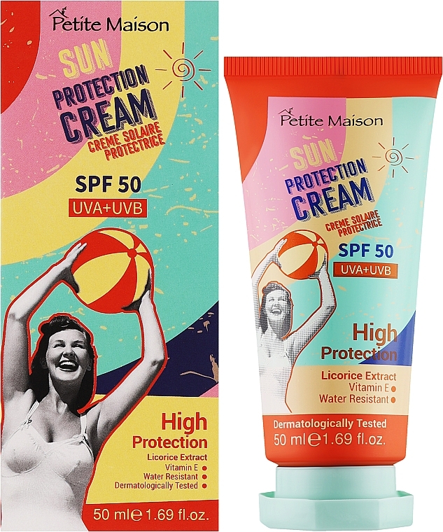 Сонцезахисний крем - Petite Maison Sun Protection Cream SPF50 — фото N2