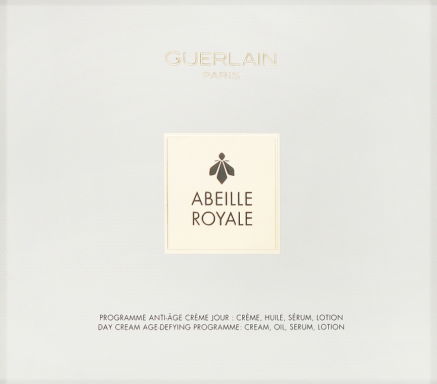 Набір - Guerlain Abeille Royale Anti-Aging Program (f/oil/15ml + f/cr/50ml + f/ser/7х0.6ml + f/lot/40ml + bag) — фото N1