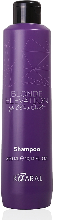 Шампунь для освітленого волосся - Kaaral Blonde Elevation Yellow Out Shampoo — фото N2