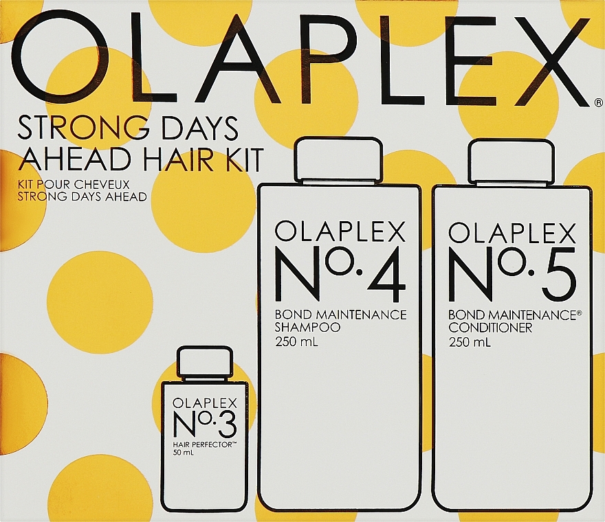 Набор - Olaplex Strong Days Ahead Hair Kit (h/elixir/50ml + h/shm/250ml + h/cond/250ml)