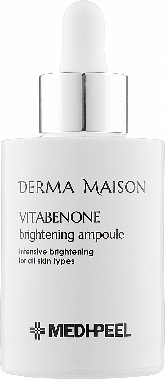 Ампульная сыворотка с витаминным комплексом - Medi Peel Derma Maison Vitabenone Brightening Ampoule — фото N1