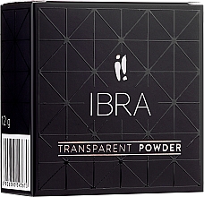 Парфумерія, косметика Розсипна пудра для обличчя - Ibra Transparent Powder