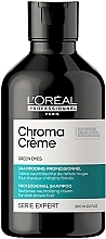 Крем-шампунь для волос с зеленым пигментом - L'Oreal Professionnel Serie Expert Chroma Creme Professional Shampoo Green Dyes — фото N1