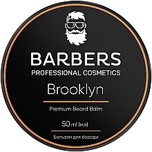 Бальзам для бороди - Barbers Brooklyn Premium Beard Balm * — фото N1