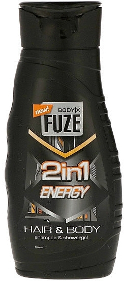 Гель для душу 2 в 1 "Energy" - Body-X Fuze — фото N1
