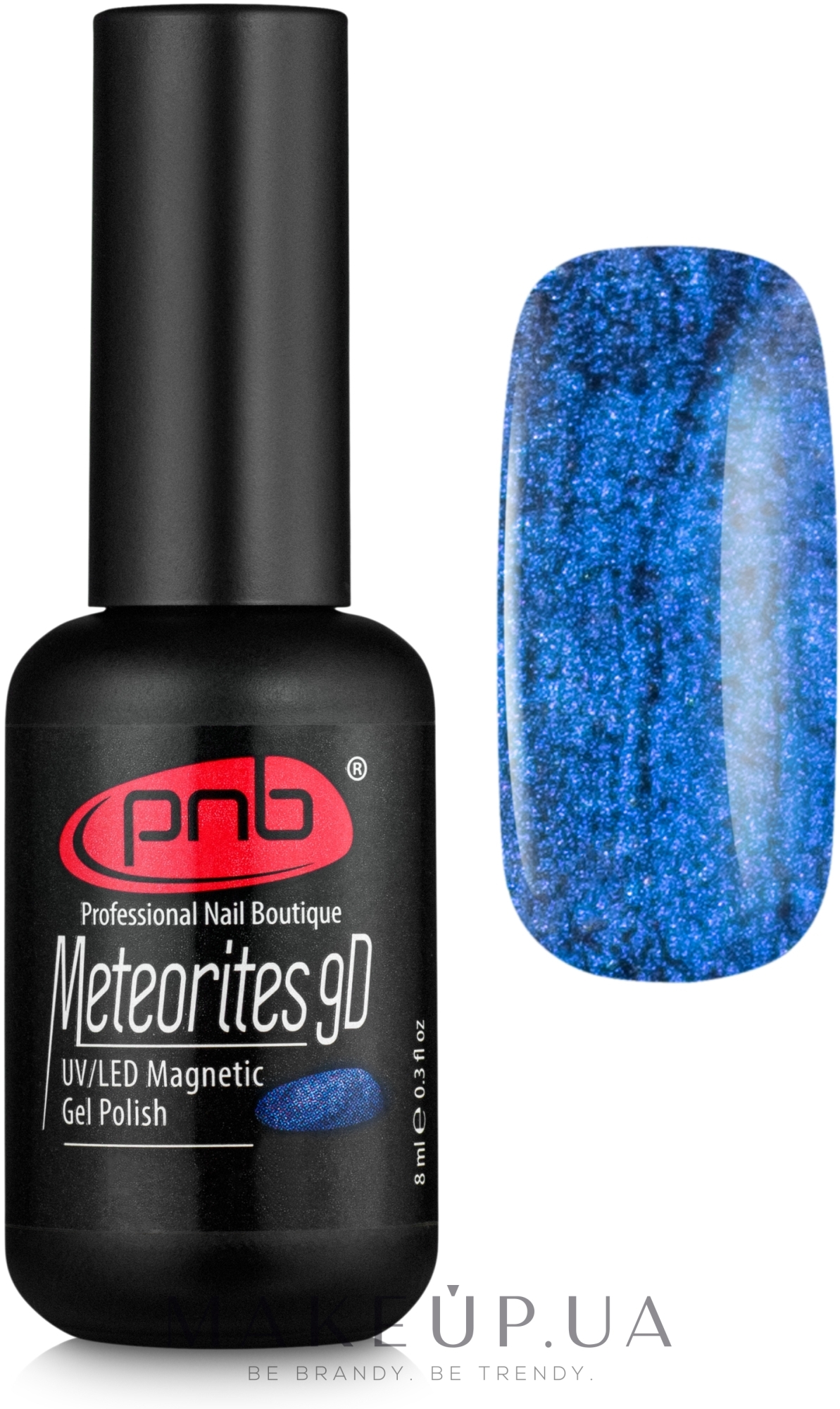 Магнітний гель-лак "Метеорити" - PNB UV/LED Magnetic Gel Polish Meteorites 9D — фото 02 - Pegasus