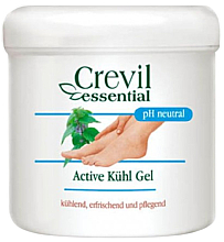 Гель для ніг від утоми з ментолом - Crevil Essential Foot Active Cooling Gel — фото N1