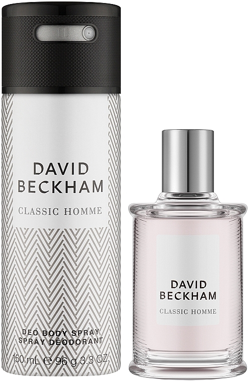 David Beckham Classic Homme - Набор (edt/50ml + deo/150ml) — фото N2