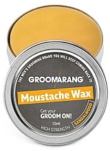 Віск для вусів і бороди "Сандал" - Groomarang Moustache & Beard Wax Extra Strong Sandalwood — фото N2