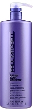 Кондиціонер для світлого, сивого і освітленого волосся - Paul Mitchell Platinum Blonde Conditioner — фото N3