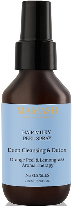 Спрей-пилинг для глубокой очистки волос и кожи головы - Mamash Hair Milky Peel Spray — фото N1