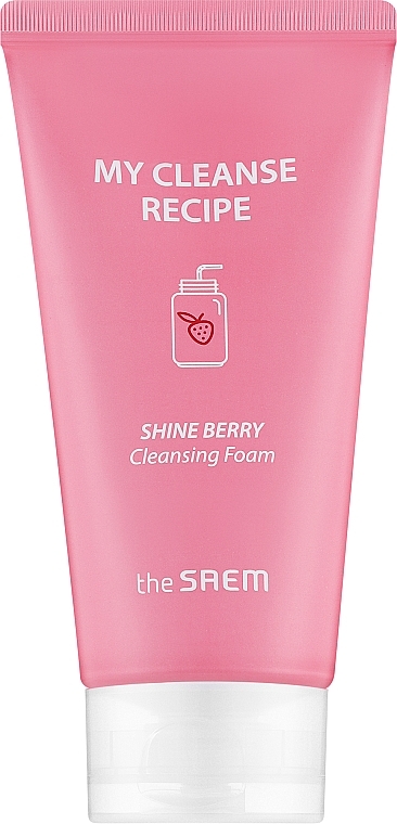 Очищувальна пінка для вмивання - The Saem My Cleanse Recipe Cleansing Foam-Shine Berry — фото N1