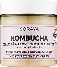 Духи, Парфюмерия, косметика Увлажняющий дневной крем для нормальной и сухой кожи - Soraya Kombucha Moisturizing Day Cream