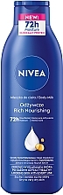 Духи, Парфюмерия, косметика Молочко для тела "Глубокое питание" - NIVEA Rich Nourishing Body Milk