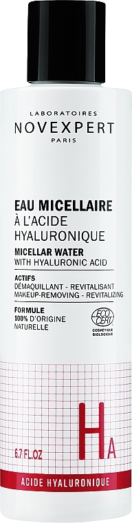 Міцелярна вода для обличчя - Novexpert Hyaluronic Acid Micellar Water — фото N4