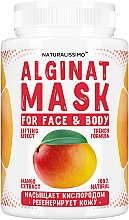 Парфумерія, косметика Альгінатна маска з манго - Naturalissimoo Mango Alginat Mask