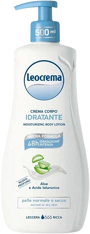 Крем-флюид для тела "Увлажнение" - Leocrema Cream Body Fluid  — фото N2