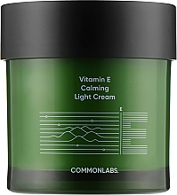 Духи, Парфюмерия, косметика Успокаивающий крем-гель с витамином Е - Commonlabs Vitamin E Calming Gel Cream 