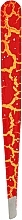 Духи, Парфюмерия, косметика Пинцет для бровей, 1108, красно-оранжевый - Merci